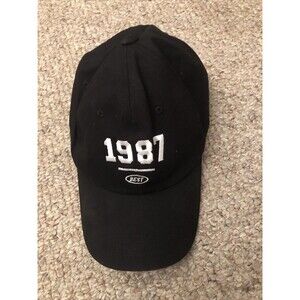 1987 Best Logo Embroidered Cap Hat Black Adjustable 901 Tag Cotton
